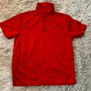 Under Armour Men's Bold Red Polo Shirt